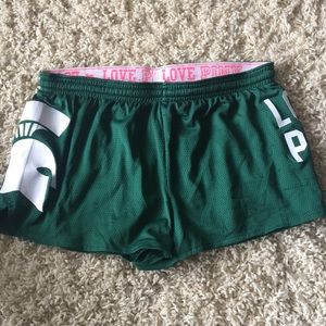 Victoria Secret Michigan State short - size S